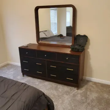 7 Drawer Double Dresser