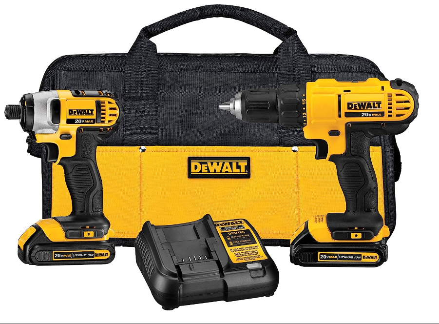 DEWALT Kit combiné d'outils électriques 20 V MAX, 6 outils.
