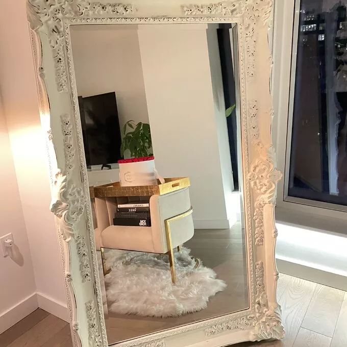 RADITIONAL BEVELED VENETIAN FULL LENGTH MIRROR
