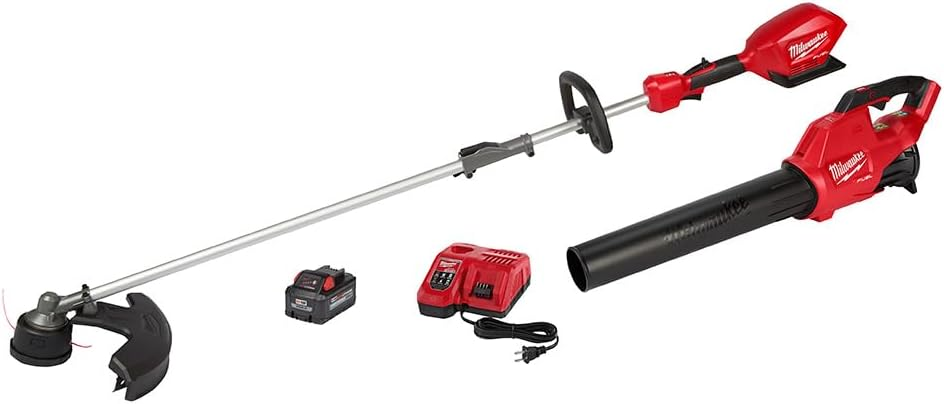 Milwaukee M18 FUEL Quik-Lok 3000-21 16 in. 18 V Battery Trimmer and Blower Combo Kit