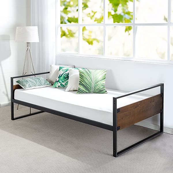 Zinus Suzanne Twin Daybed Frame & Suzanne Twin Daybed and Trundle Frame Set Frame + Twin Daybed and Trundle Frame Set