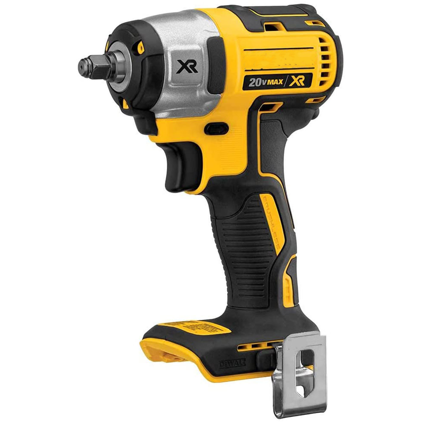 DEWALT 20V MAX* XR Impact Wrench, Cordless Kit, 1/2-Inch Mid-Range and 3/8-Inch Compact, 2-Tool (DCK205P1)