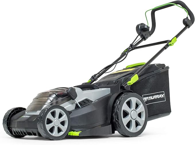 Murray 2x18V (36V) Lithium-Ion 37cm Cordless Lawn Mower IQ18WM37, Powered by Briggs & Stratton, up to 425 m2, Including 2x 2.5Ah Battery and Dual Charger, 5 Years Warranty