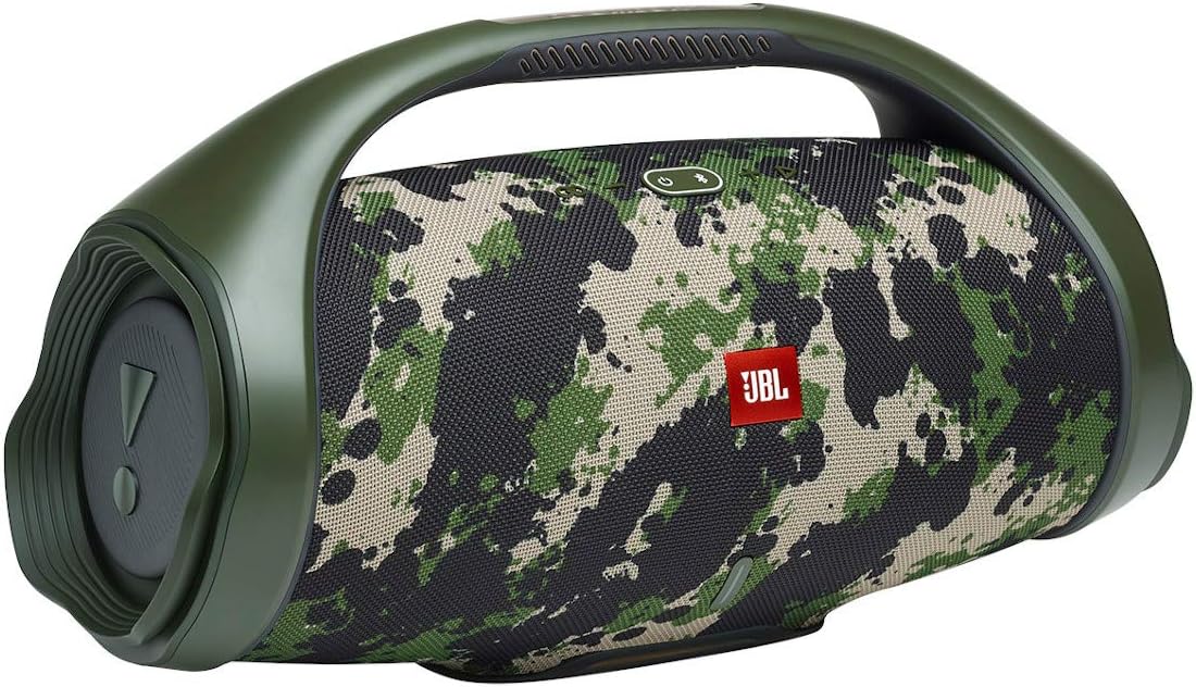 JBL Boombox 2 - Portable Bluetooth Speaker, Powerful Sound and Monstrous Bass, IPX7 Waterproof, 24 Hours of Playtime, Powerbank, JBL PartyBoost for Speaker Pairing, for Home and Outdoor(Black)