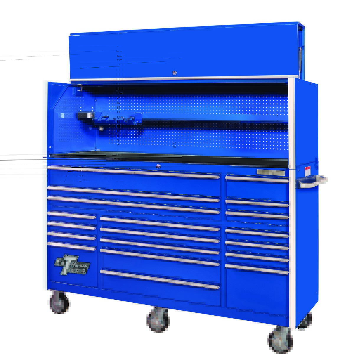 used toolbox72 19 Drawers Roller Cabinet With Tool Hutch Combo