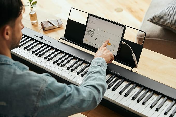 Casio CDP-S110BK Digital Piano with 88 Weighted Keys, Black